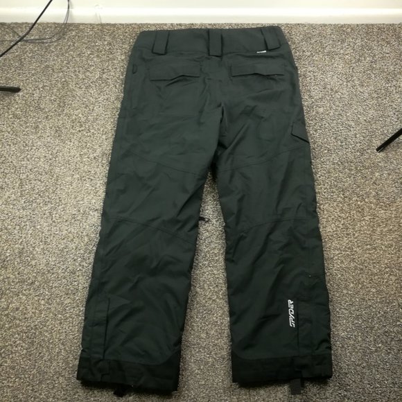 Spyder Snow Pants Mens Large Black XTL 20k 3M Thinsulate Insulated Lined - Picture 7 of 12